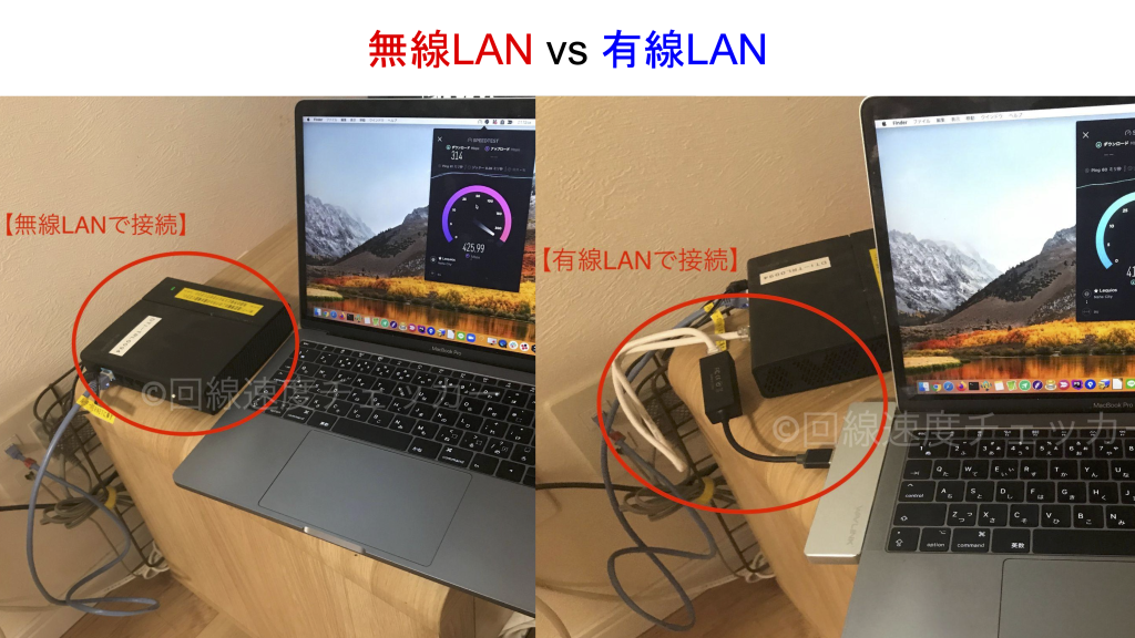 無線LANvs有線LAN